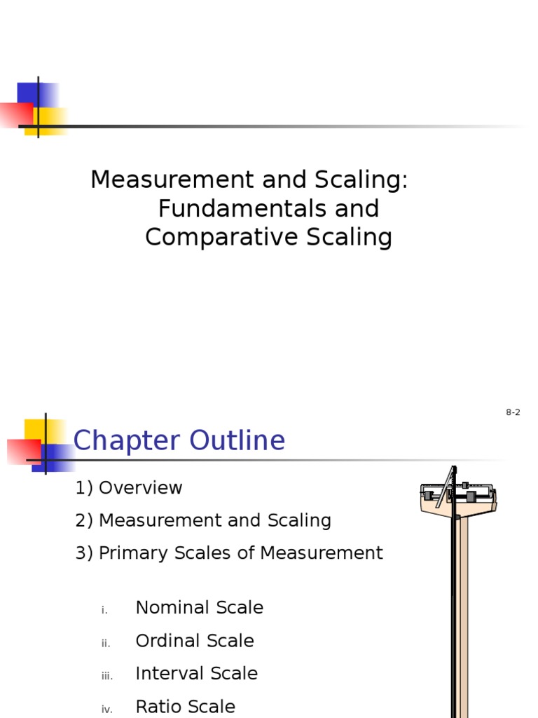 Scaling Techniques.ppt Level Of Measurement Percentile