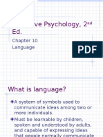 Cognitive Psychology, 2 Ed.: Language