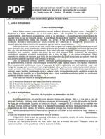 ATIVIDADES DESCRITOR 1