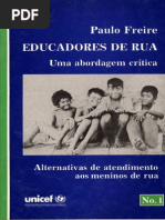 Educadores de Rua - Paulo Freire