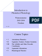 Introduction To Phonetics Phonology