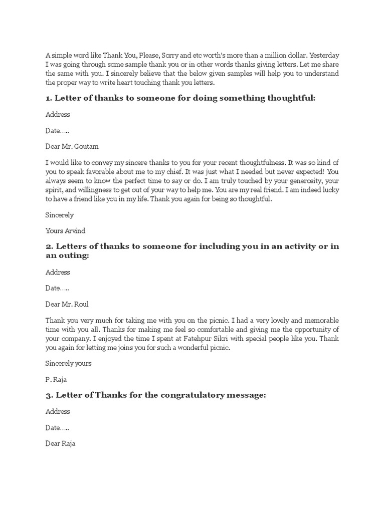 A Simple Word Like Thank You | PDF | Religion & Spirituality