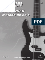 Manual Básico de Bajo Eléctrico - BEHRINGER