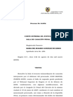 Proceso No 31854: República de Colombia