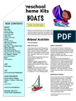 Boats Activity Sheet
