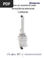 Manual Lavador de Gases