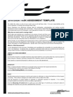 Risk Assessment Example and Template