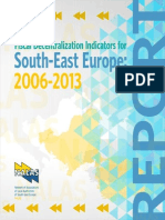 Fiscal Decentralization Indicators For South-East Europe: 2006-2013