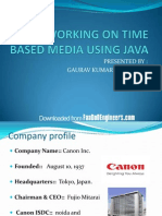 Java Media Framework Presentation