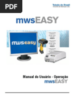 Manual Do Usuário - Software - Operação MWS_EASY