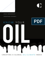 Creating A Global Index: Oil-Climate