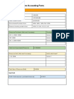 Sustainability Game Accounting Form:: Total Profit