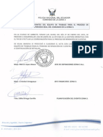 Acta Conformación Equipo Rendición de Cuentas de La Zona 3 P. N. 2014