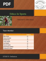 Ethics and Moral Values in Sports | PDF | Sports | Integrity