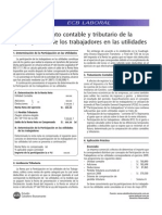 Tratamiento Contable y Tributario Participacion Utilidades Trabajadores