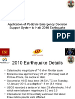 PEDSS Haiti 2010 Earthquake Assessment