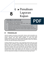 Penulisan Laporan Data