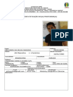 Ficha de Identificação - Professor - Candorina Campos