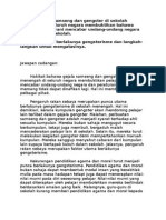 Punca Berlakunya Gengsterisme Dan Langkah Langkah Mengatasinya