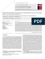 Tripathi 2010 Improved Biocatalytic Conversion by Novel Immobilization Process Using Cryogel Beads To Increase Solvent Production