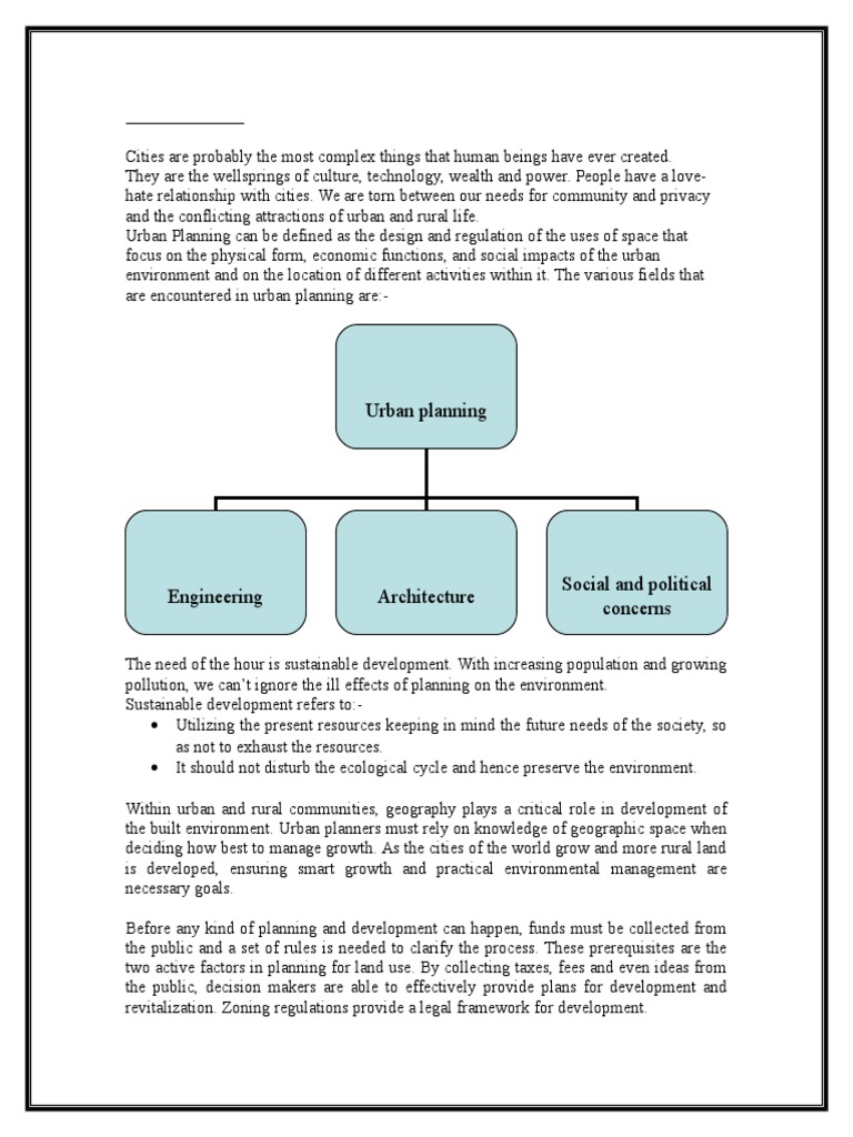 Urban planning guide PDF Water Resources Sustainability