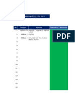 Template Daftar Presensi