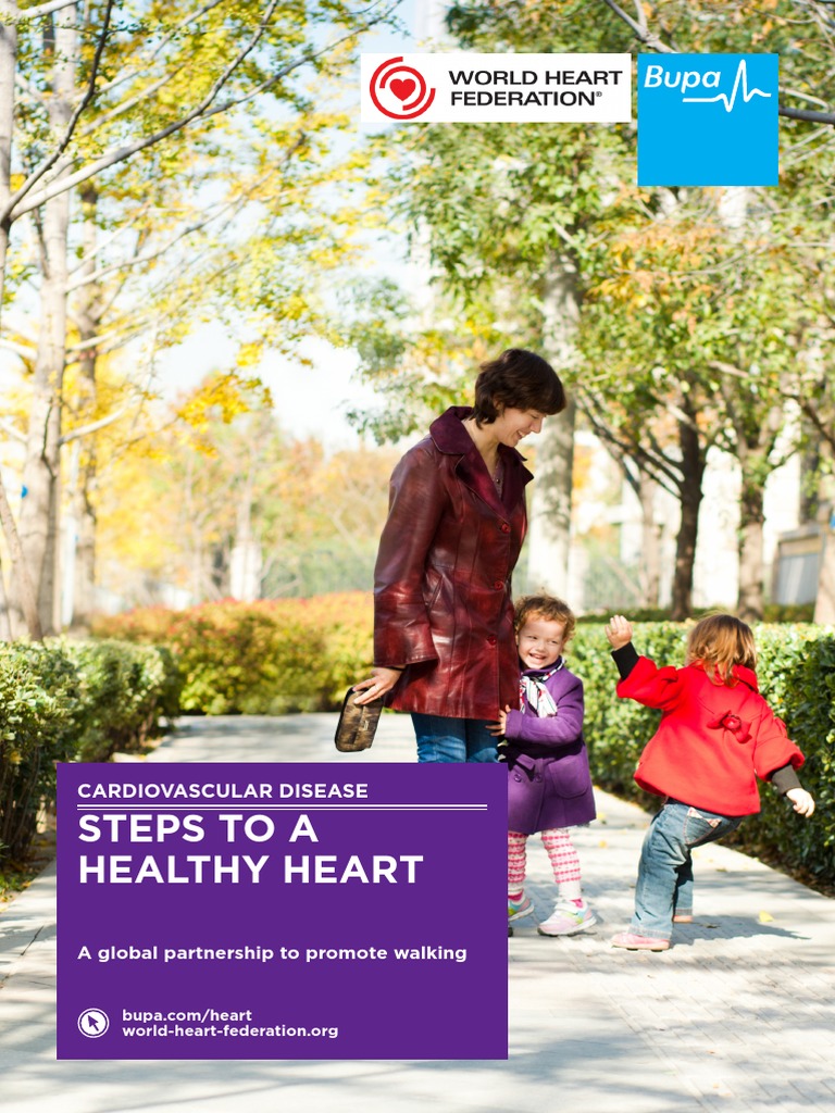 Bupa Steps To A Healthy Heart PDF Cardiovascular Diseases