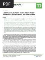 TD Alberta Fiscal