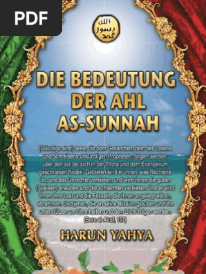 Die Bedeutung Der Ahl As Sunnah - 