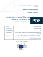 FRAME - Baseline Study On Human Rights Indicators in The Context of The European Union