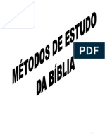 36117640 Apostila Metodos de Estudo Biblico