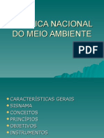 Política Nacional Do Meio Ambiente