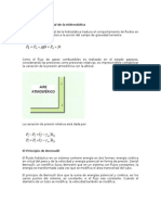 Principio Fundamental de La Hidrostática