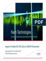 RLC PDU Size On HSUPA