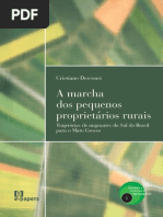 Livro Desconsi C a Marcha Dos Pequenos Proprietários Rurais No Mato Grosso
