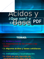 Acidos y Bases