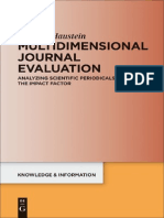Chapter 1 Multidimensional Journal