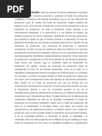 Modo de Producción