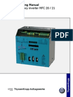 Frequency Inverter MFC 20 / 21: Operating Manual