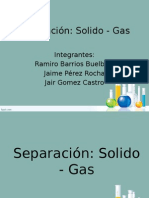 Exposicion Separacion Solido-Gas
