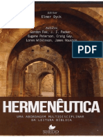 Hermenêutica, Uma Abordagem Multidisciplinar Da Leitura - Editor, Elmer Dyck (AGRAPHAI) Bíblica PDF