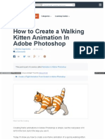 How To Create A Walking Kitten