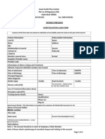 Ghpl Claim Form