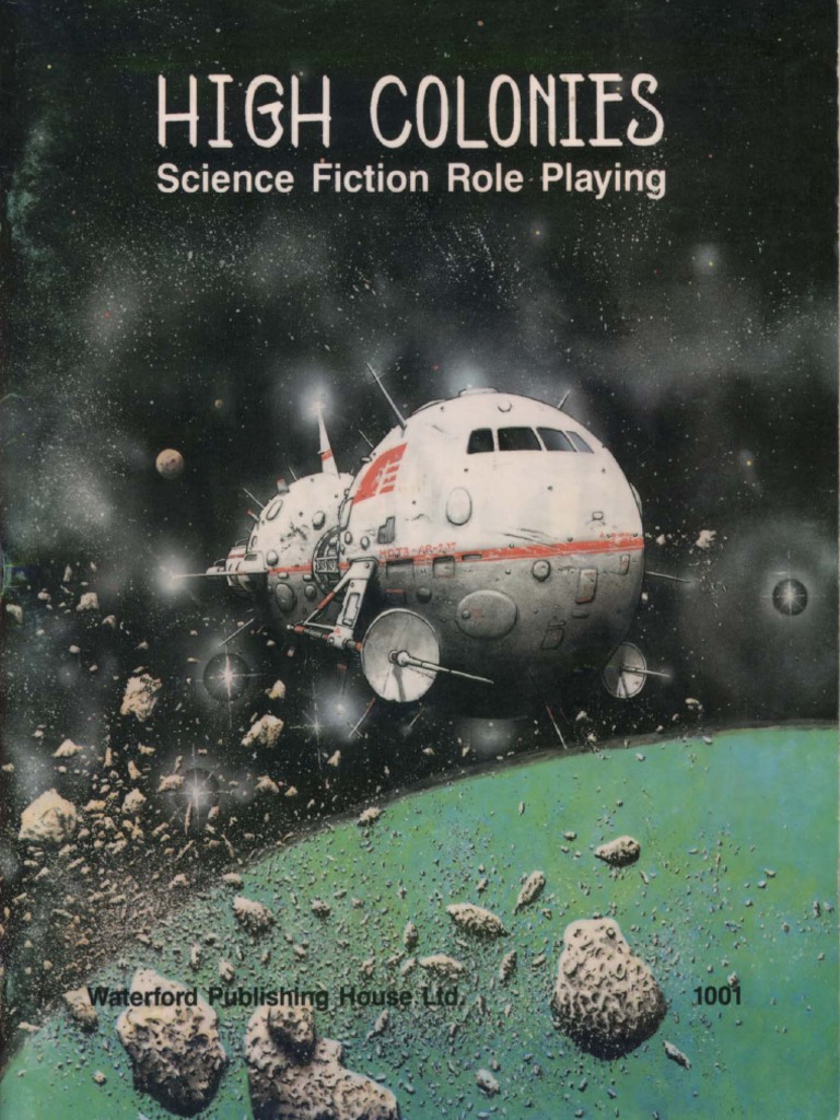High Colonies Scifi Rpg Pdf Speculative Fiction Science