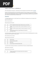 P HCMWPM 64 Sample Questions