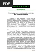 Artigo Sobre Metodologia