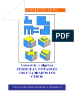 Formulas Notables - Cuadrados y Cubos