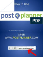 How To Use Postplanner Tutorial