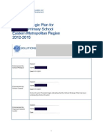 strategic plan 2012 to 2015