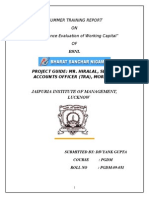 BSNL Working Capital PDF